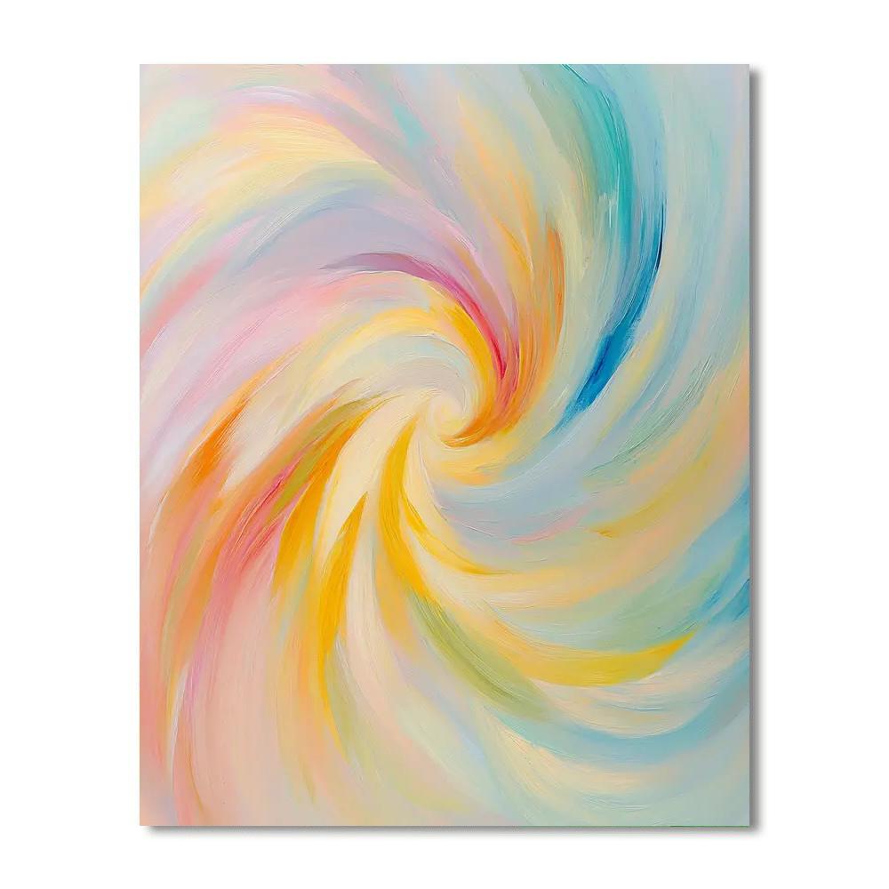 Edgar Degas Inspired Infinite Whirl  Painting Number Kit