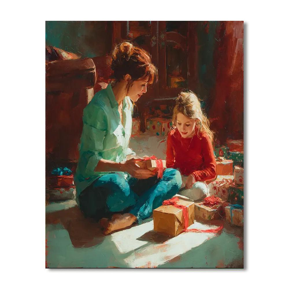 A Mother's Gift Of Love Paint By Numbers Kits