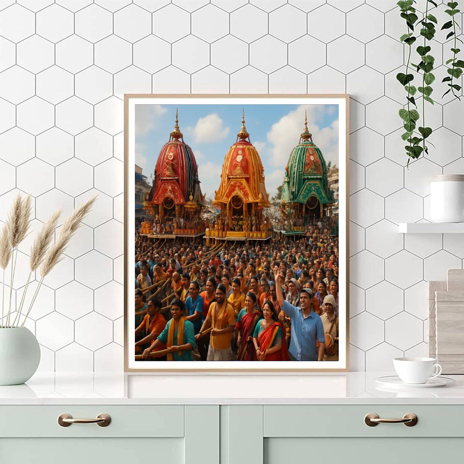Rathayatra DIY Paint By Numbers