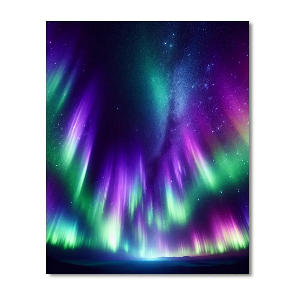 Northern Lights Extravaganza Paint By Numbers Kits
