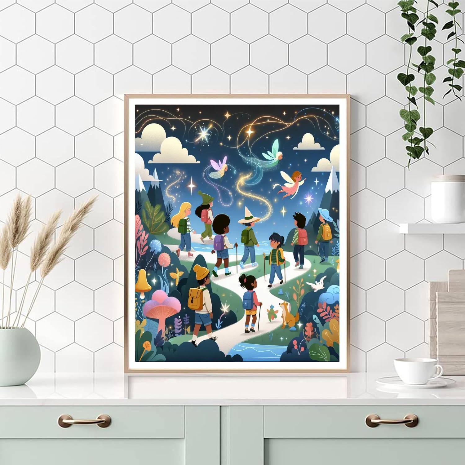 Epic Journeys Number Painting