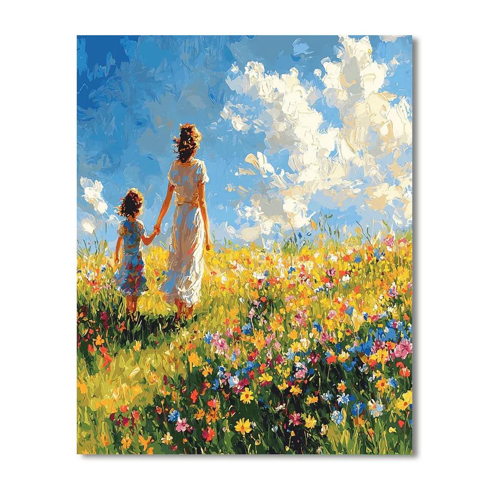 Heartfelt Meadow Stroll Paint By Numbers Kits