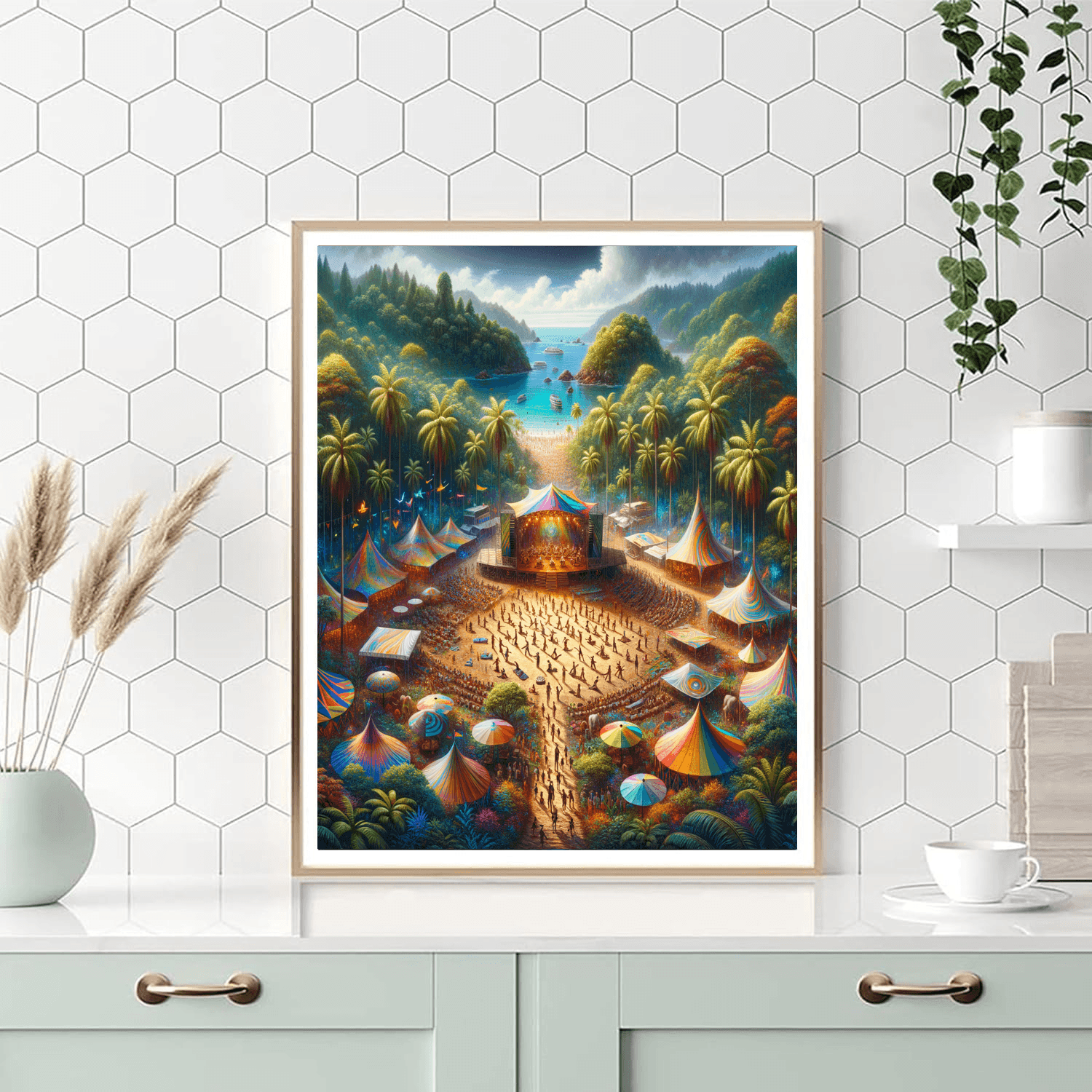 Envision Festival - Uvita, Costa Rica Numbered Painting Kits