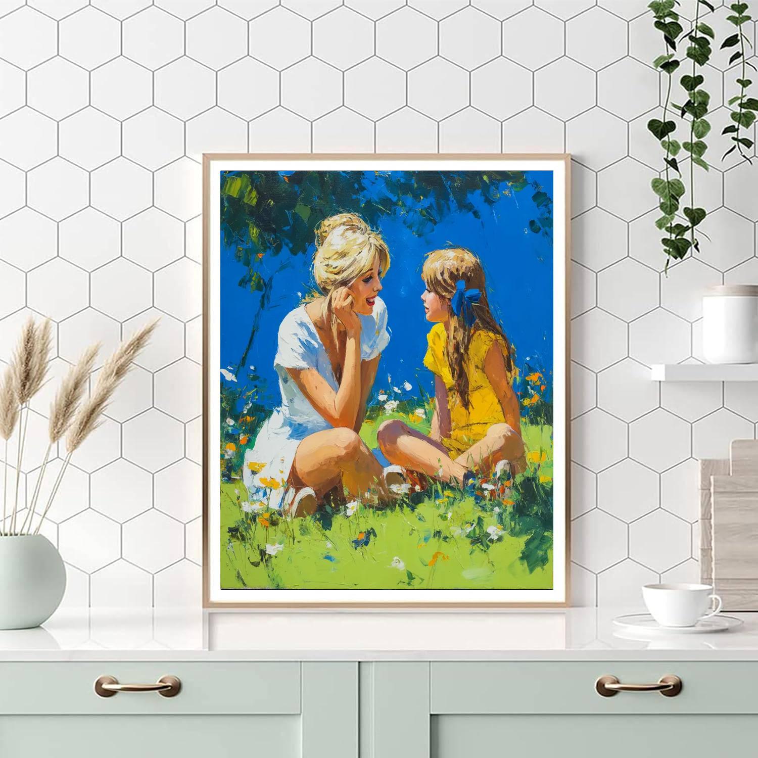 My Best Friend, My Mom Numbered Painting Kits