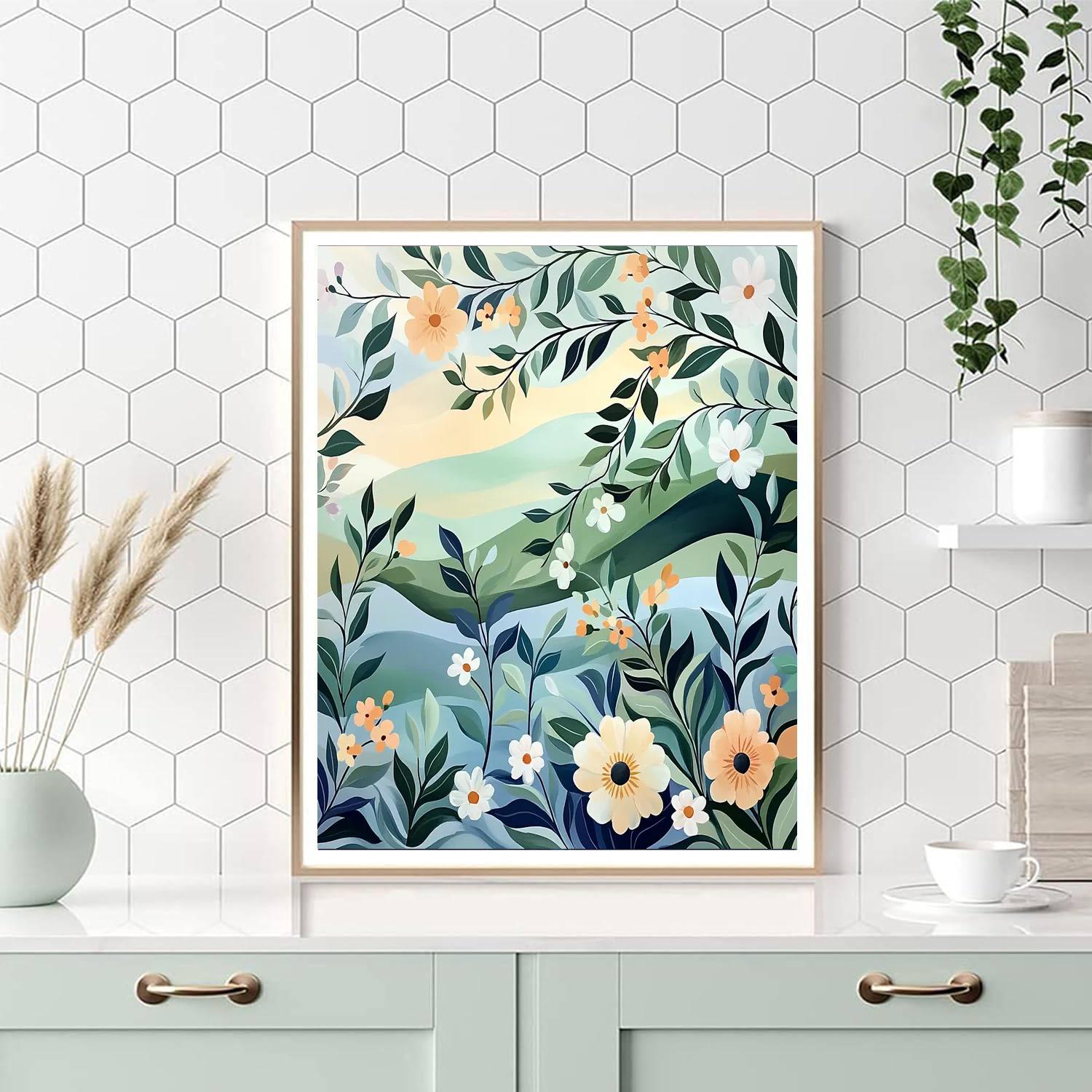 Frida Kahlo Inspired Silent Sanctuary  Paint By Color