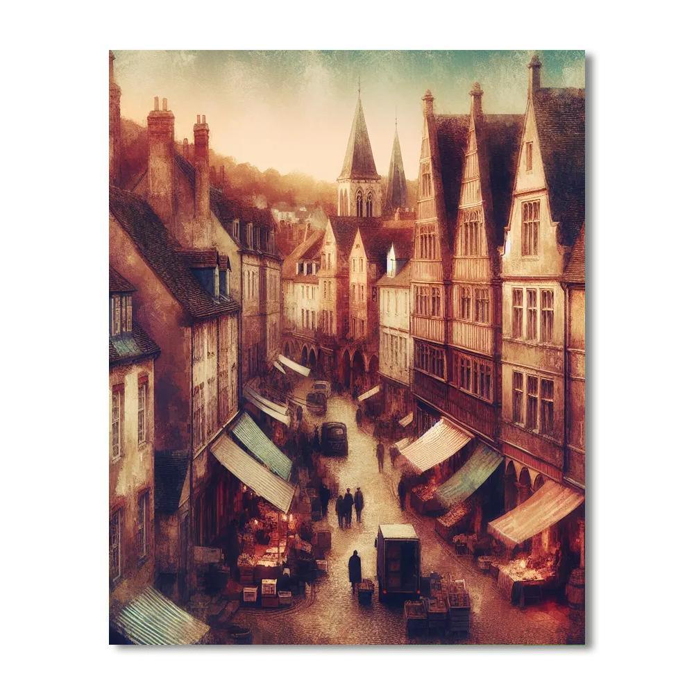 York's Historic Pathways DIY Paint By Numbers