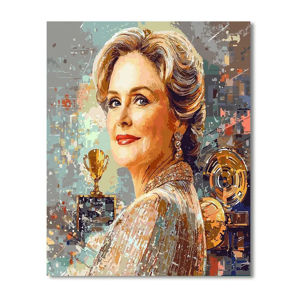 Meryl Streep: The Chameleon Of The Silver Screen Numbered Painting Kits