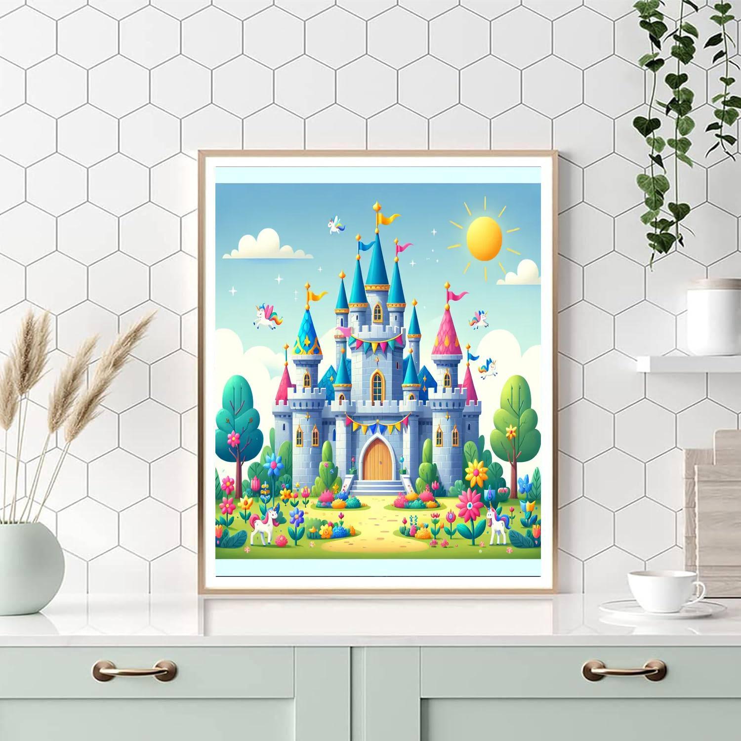 My Magical Castle Numbered Painting Kits