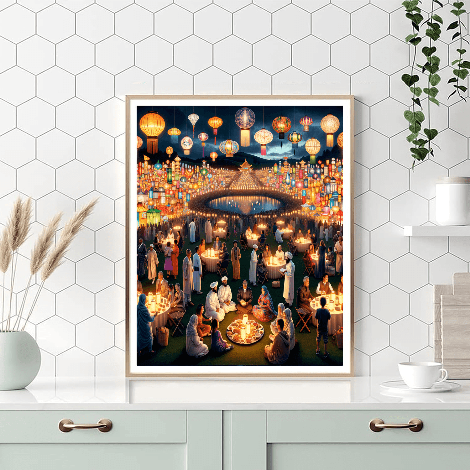 Auckland Lantern Festival Painting Number Kit