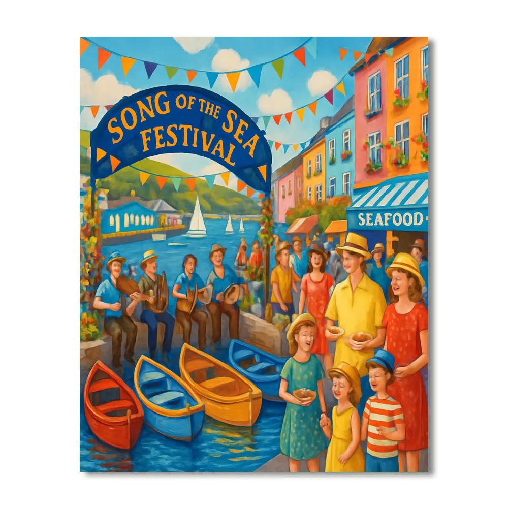 Song Of The Sea Festival Paint By Numbers Kits