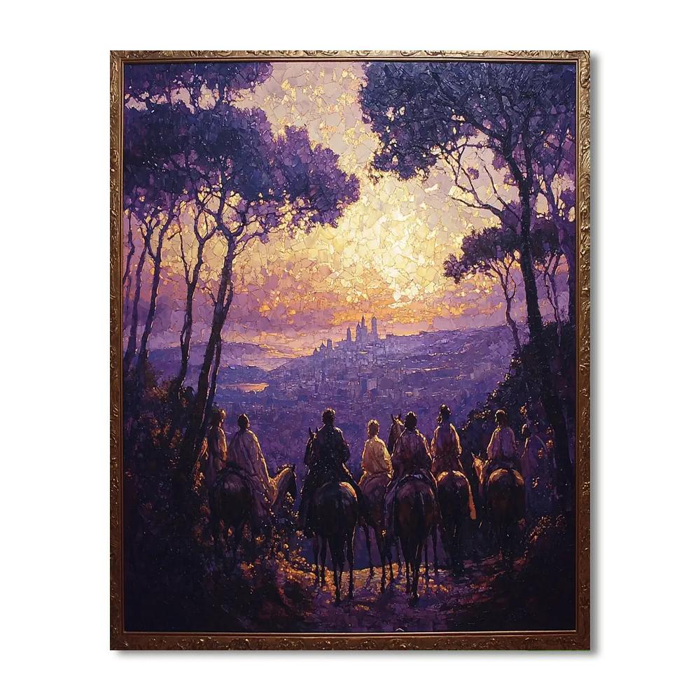 Caravaggio Inspired Aura Of Twilight  DIY Paint By Numbers