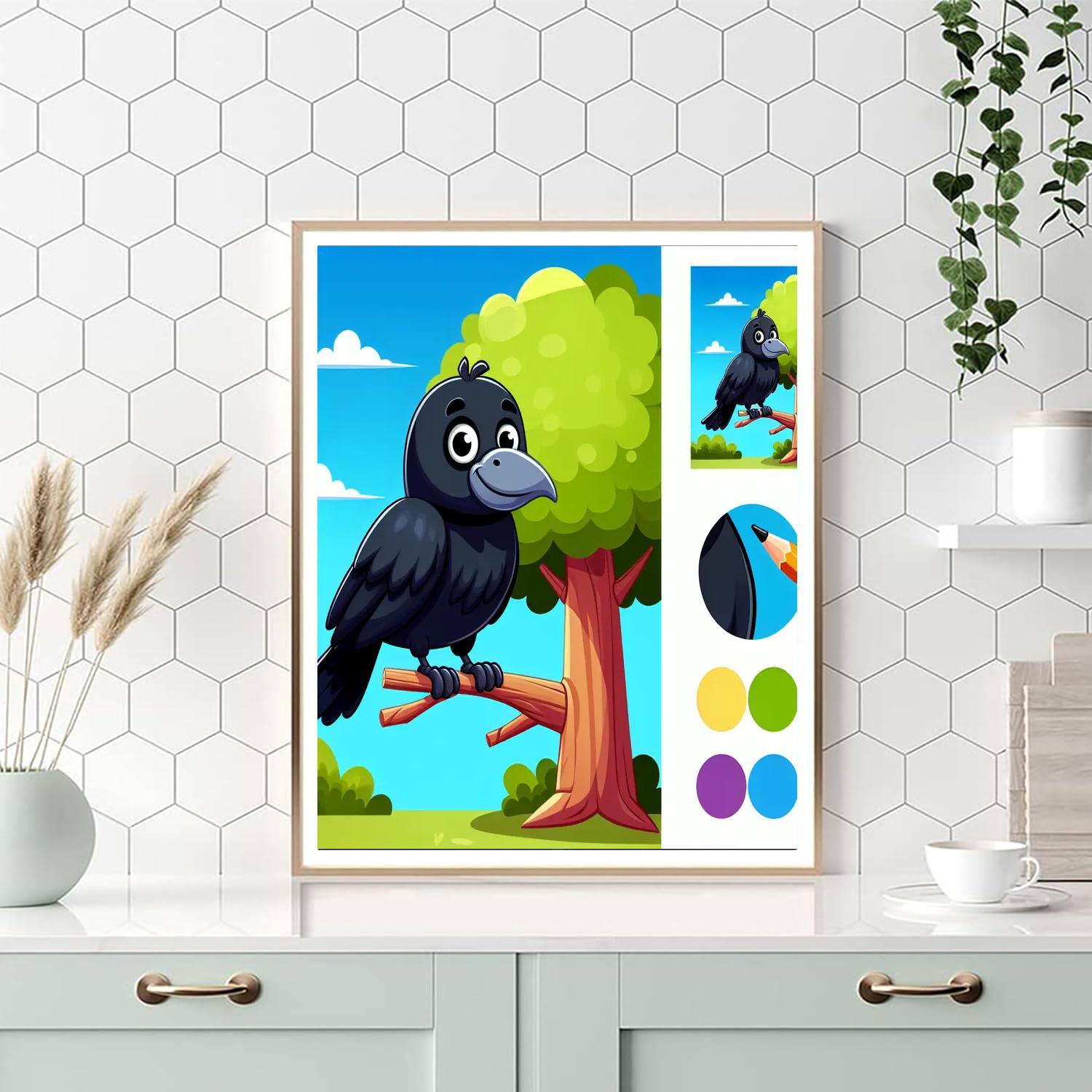 Clever Crow DIY Paint By Numbers