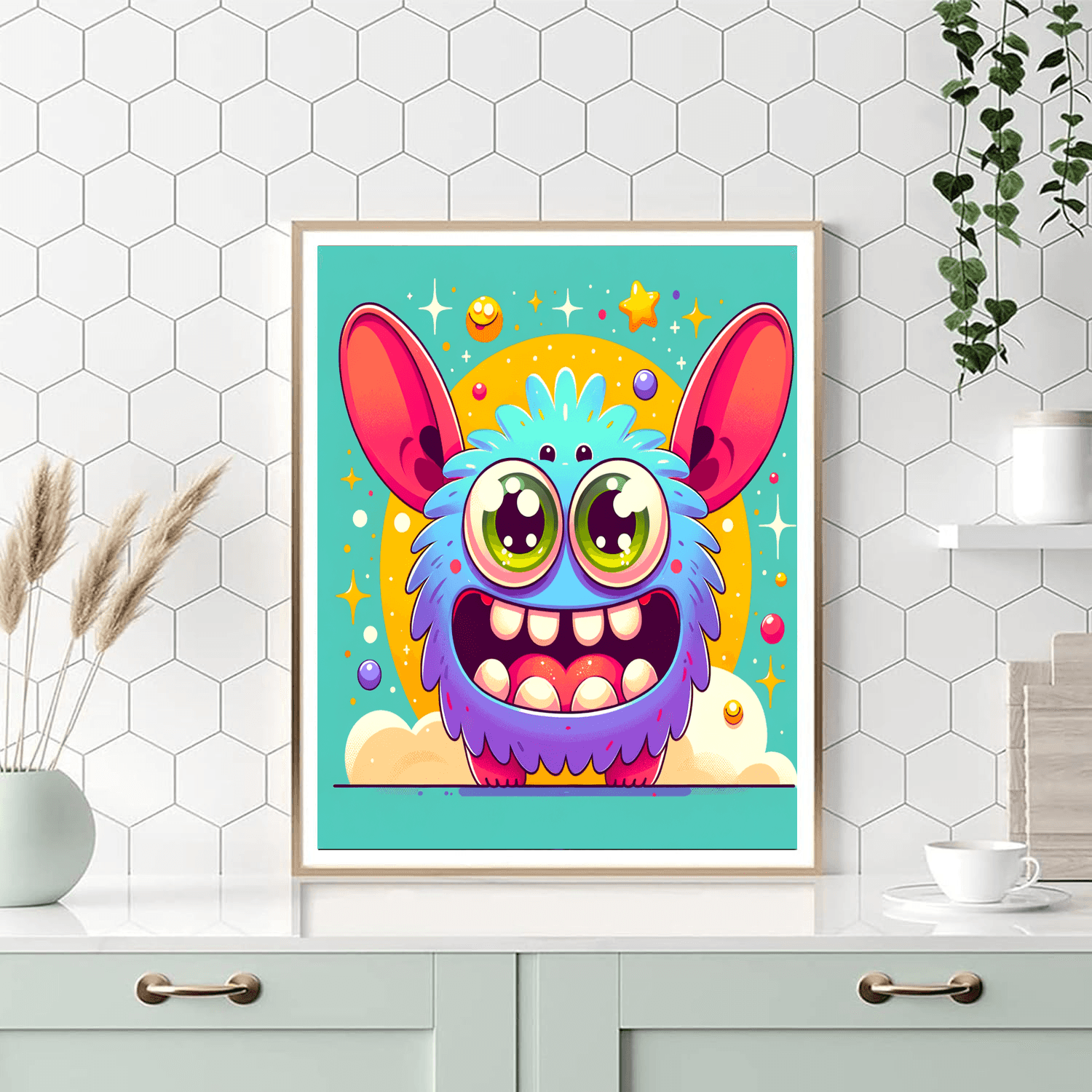 Silly Monster Adventure Numbered Painting Kits