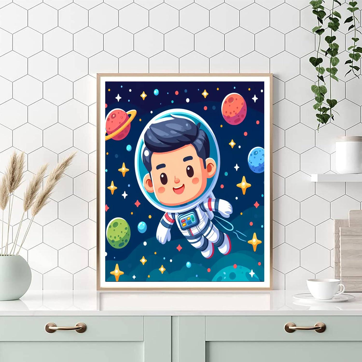 Explorers Of The Galaxy Numbered Painting Kits