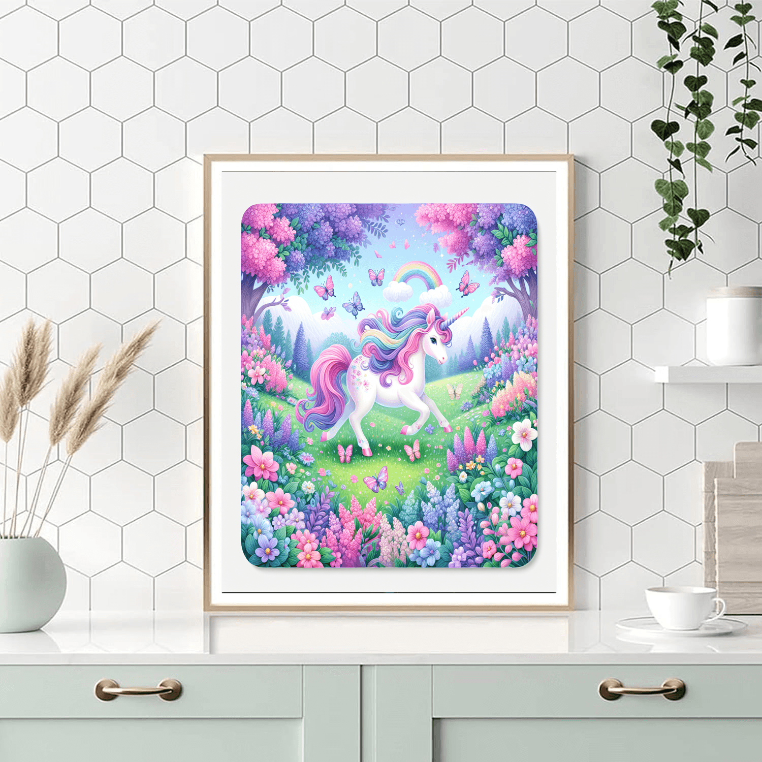 Magical Unicorn Paradise Painting By Numbers Kit