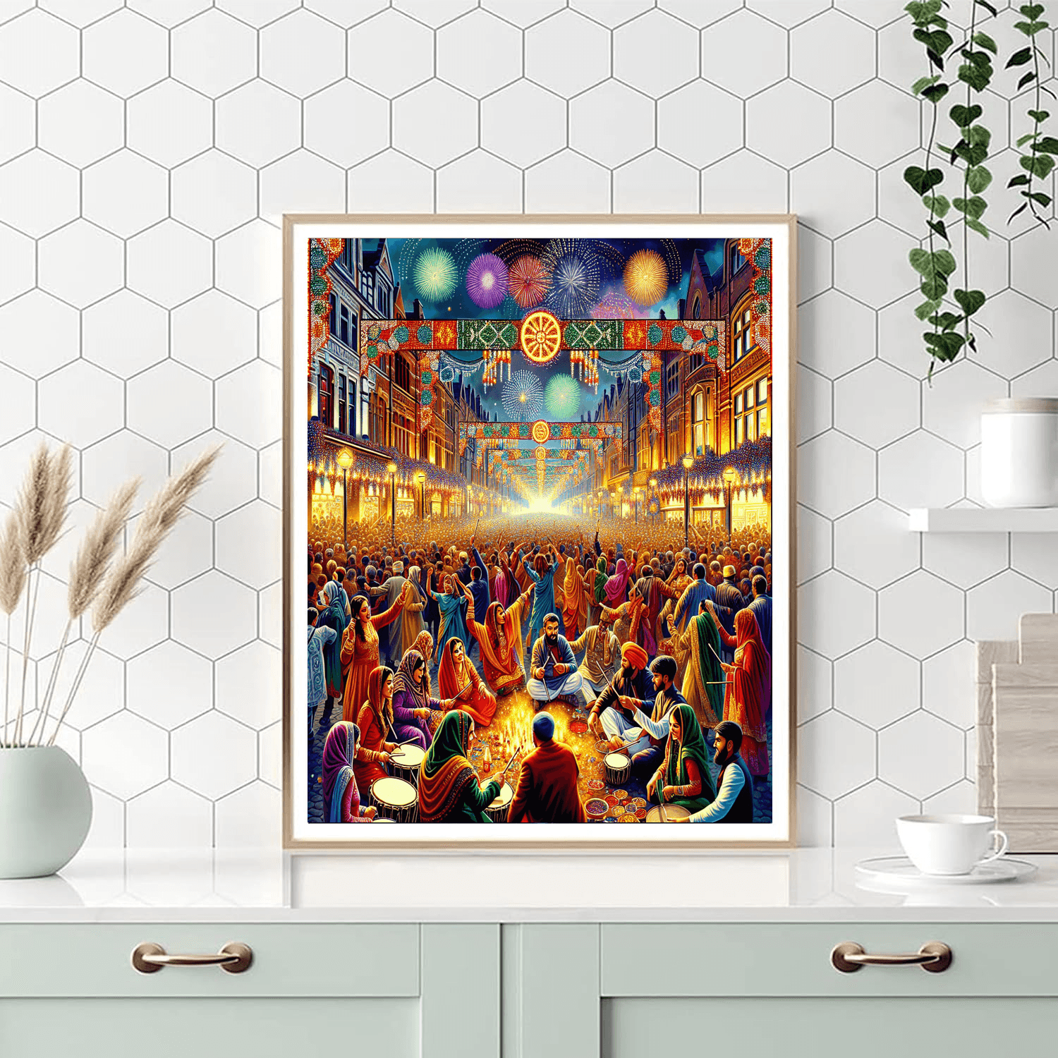 Diwali - Leicester Numbered Painting Kits