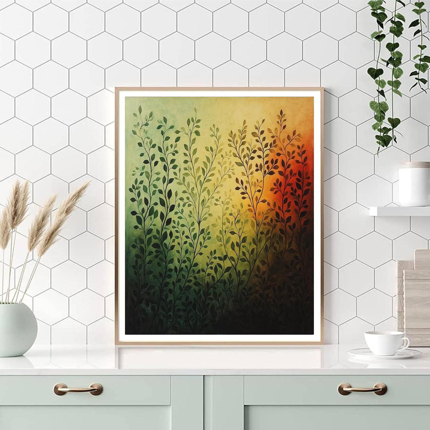 Nandalal Bose Inspired Whispers Of Mythical Meadows  DIY Paint By Numbers