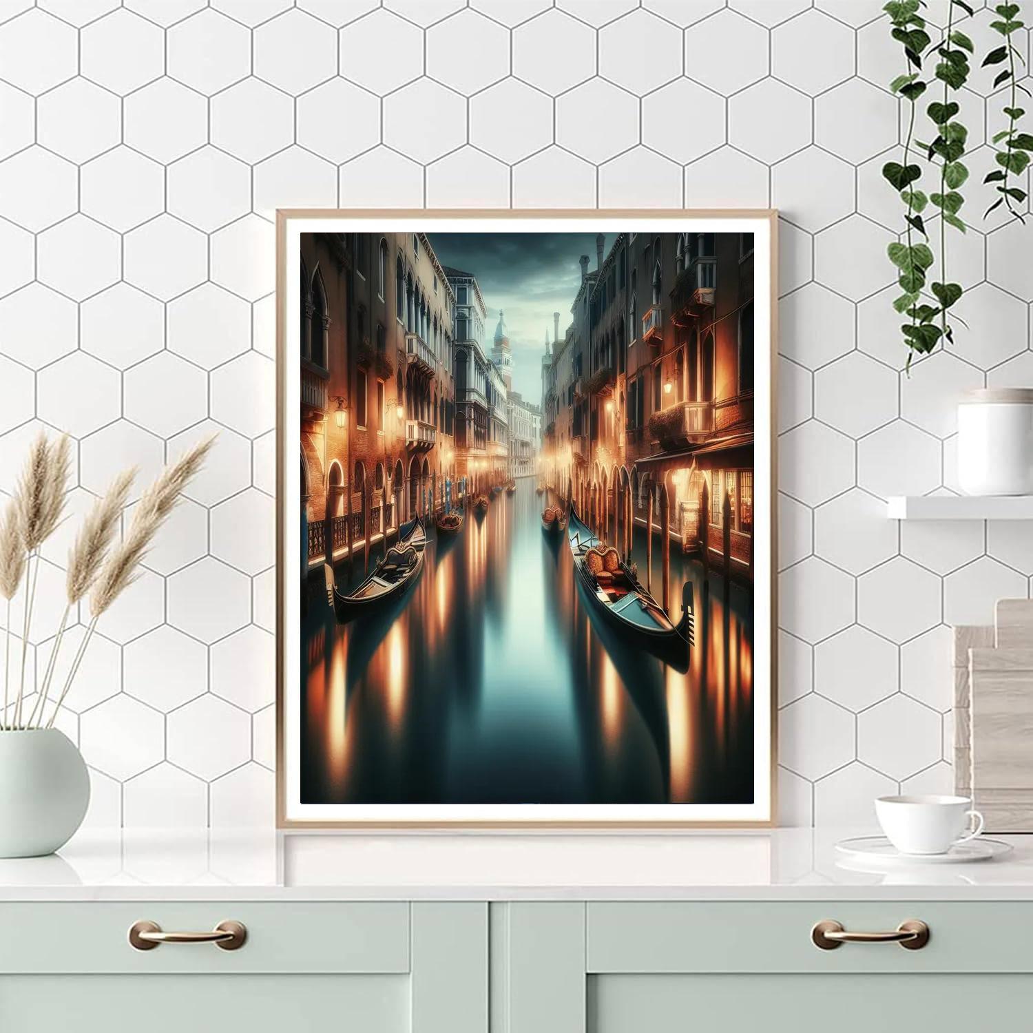 Regal Venetian Canal Numbered Painting Kits