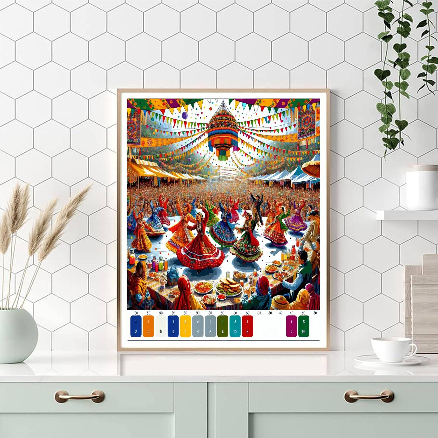 Guelaguetza Paint By Numbers Art