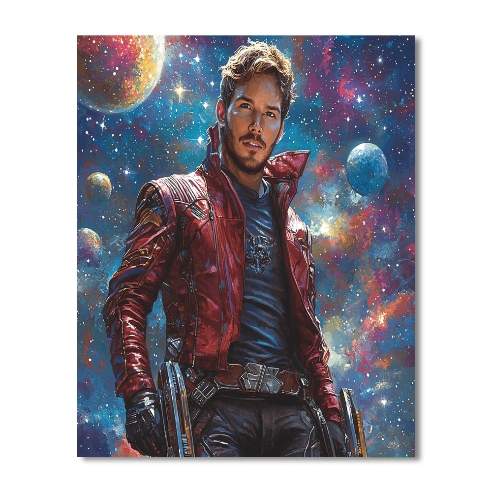 Chris Pratt: From Guardian To Adventurer Extraordinaire Numbered Painting Kits