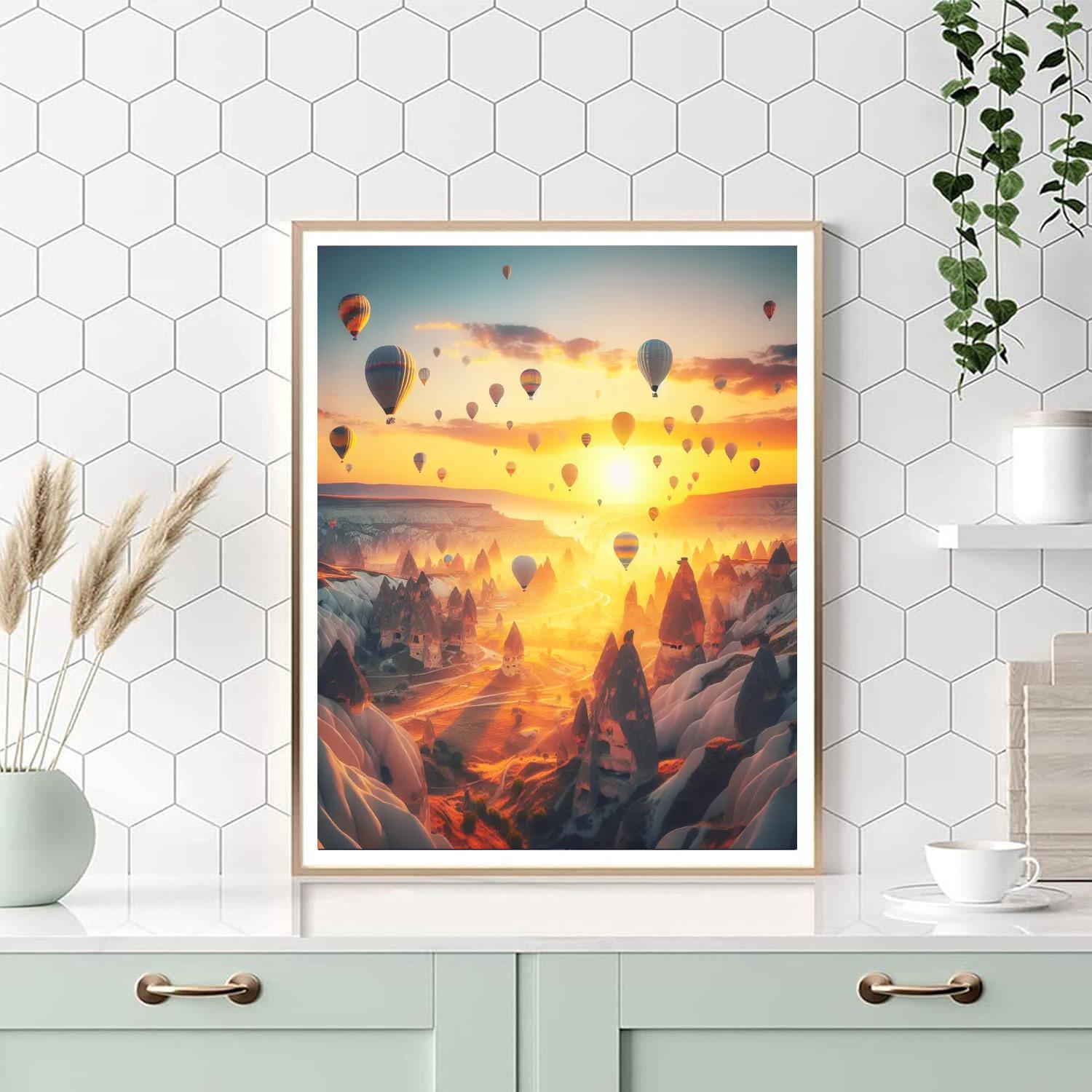 International Balloon Fiesta - Cappadocia, Turkey Paint By Number