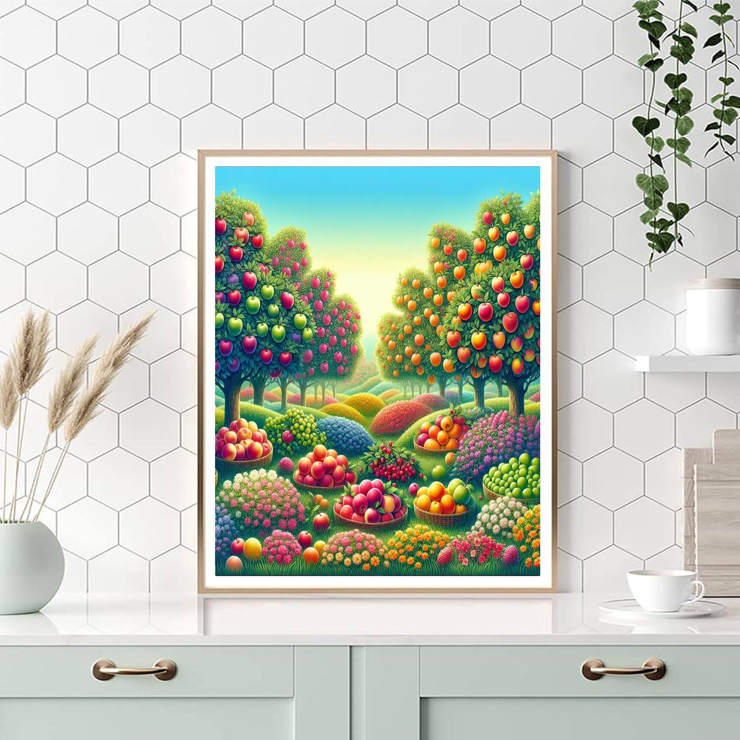 Charming Orchard Paint By Number