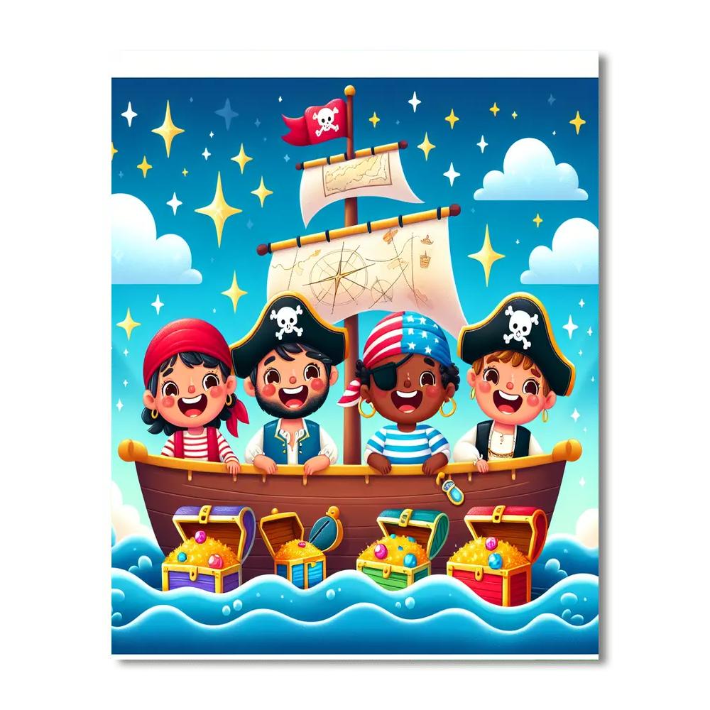 Fantastic Voyage Numbered Painting Kits