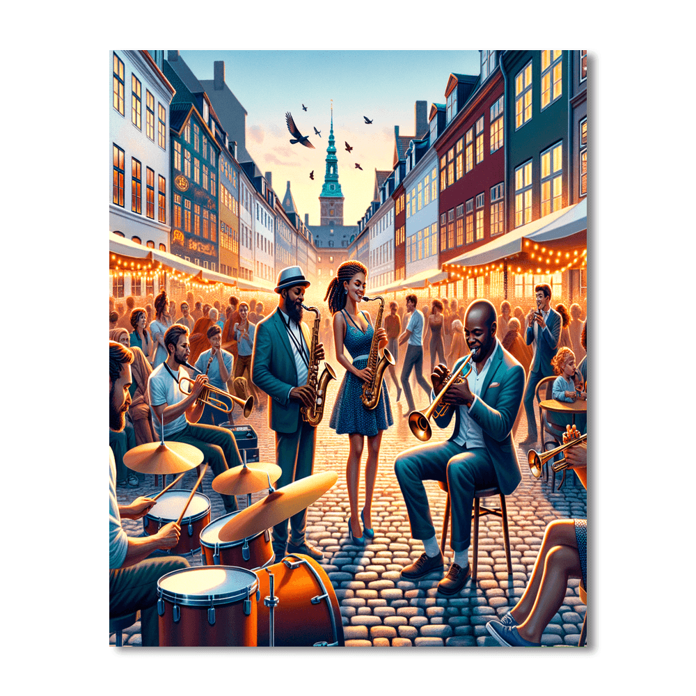 Copenhagen Jazz Festival - Denmark Paint By Numbers Kits