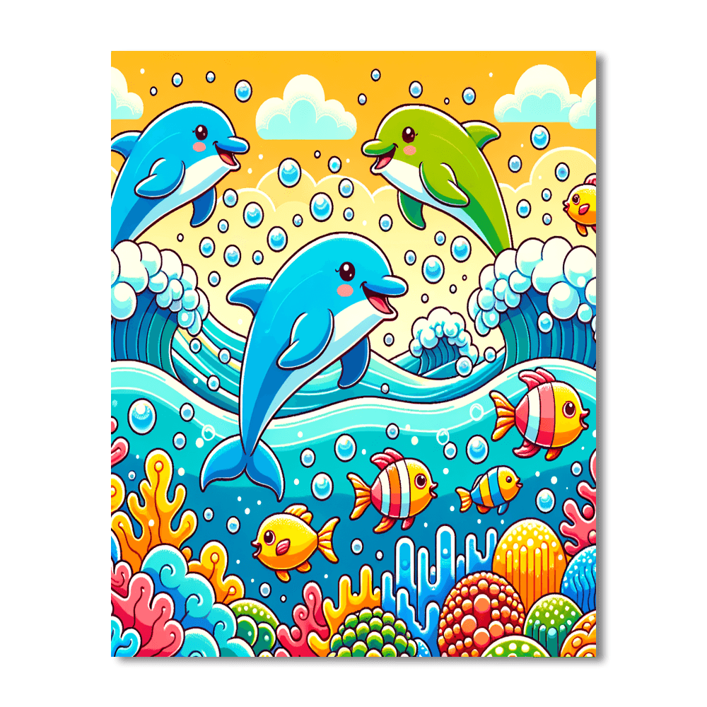 Joyful Sea Adventure Paint By Color