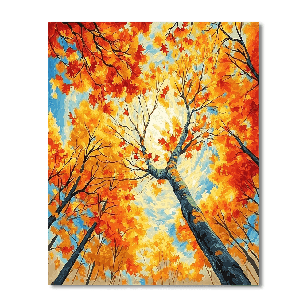 Vincent Van Gogh Inspired Golden Grove  DIY Paint By Numbers