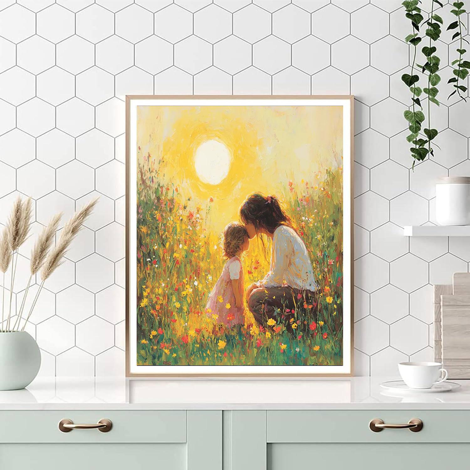 Kisses In The Sun DIY Paint By Numbers