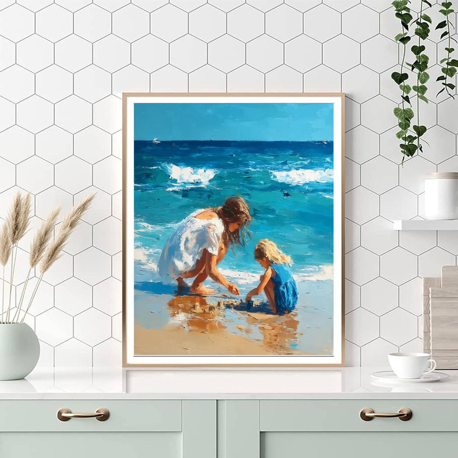 Waves Of Affection Number Painting