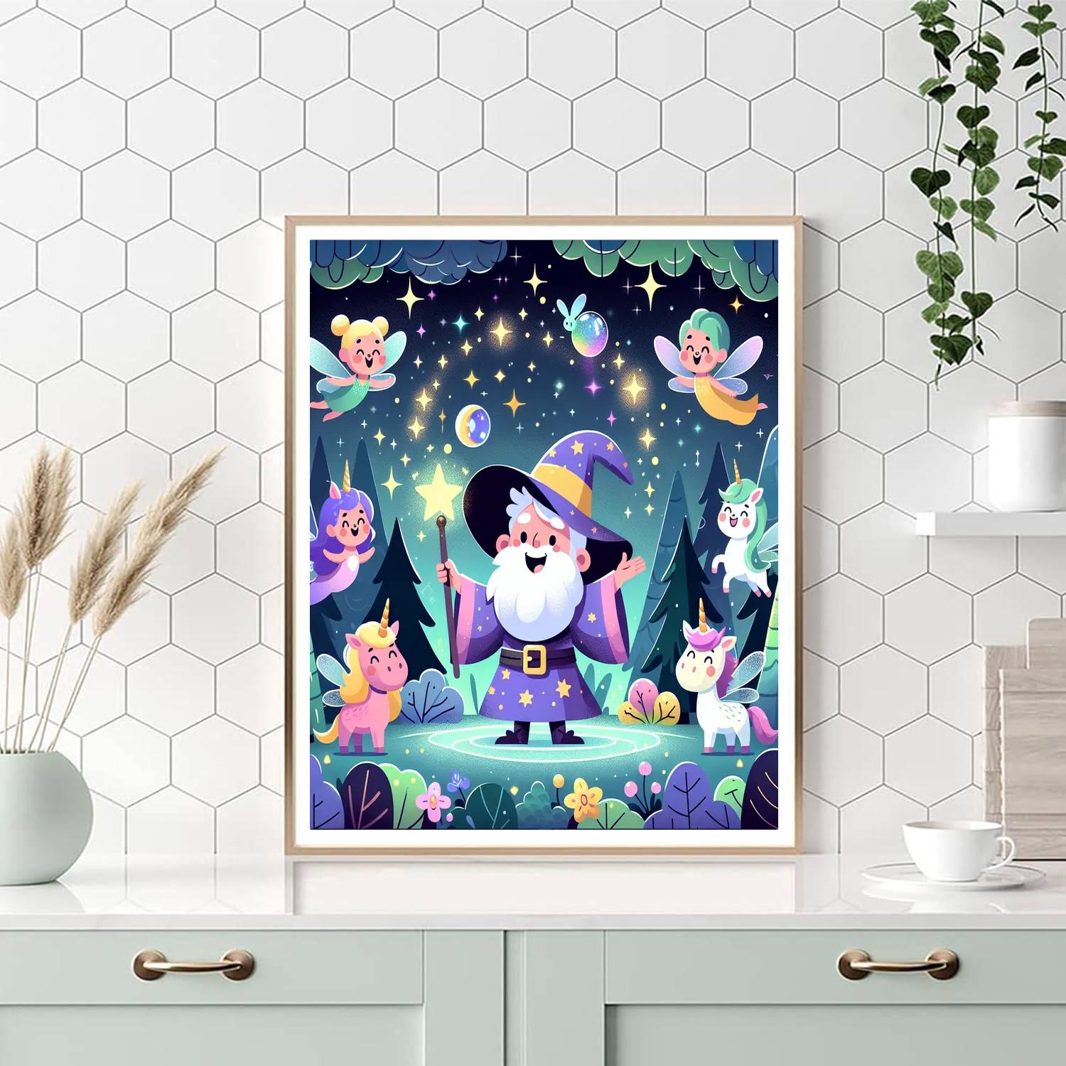 Magic And Mystery Paint By Numbers Art