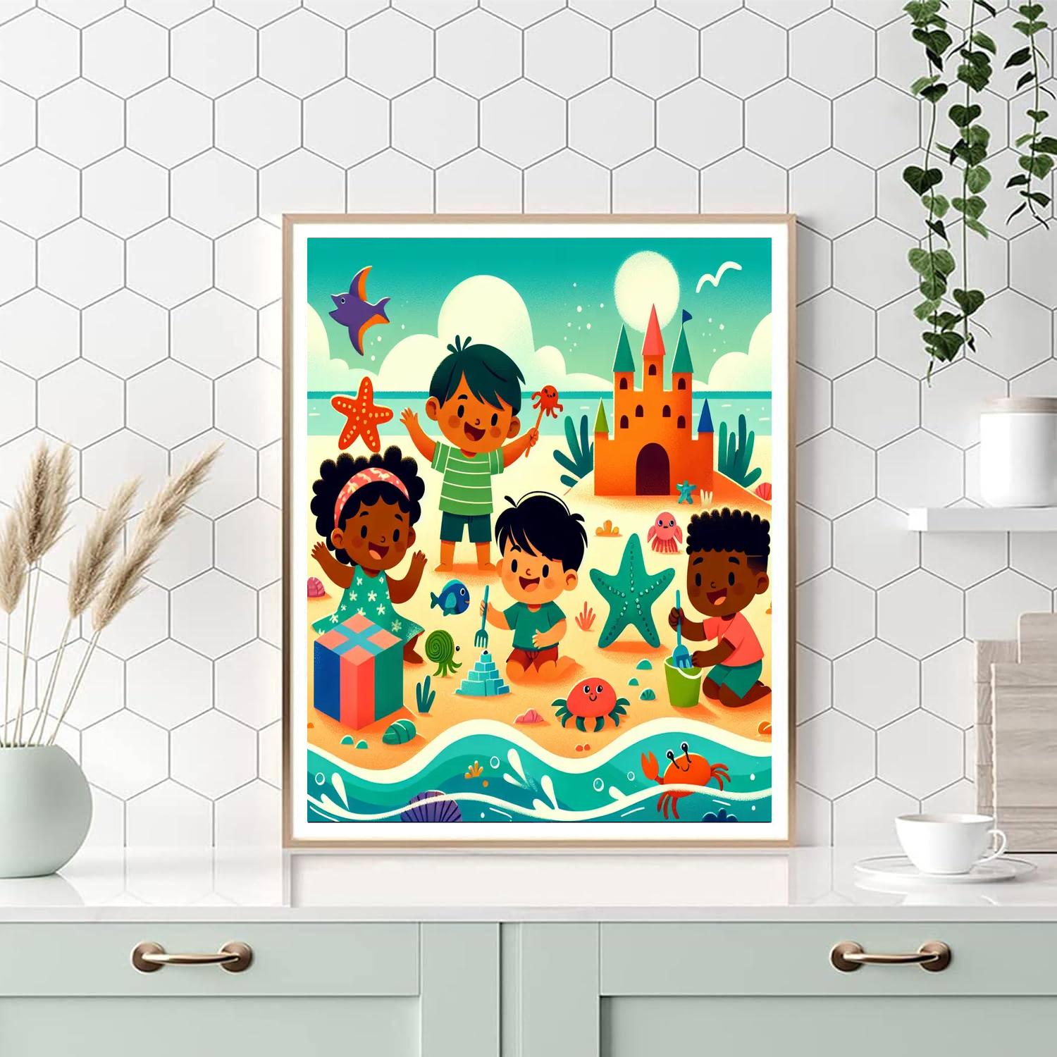 Sandy Shore Shenanigans Paint By Color