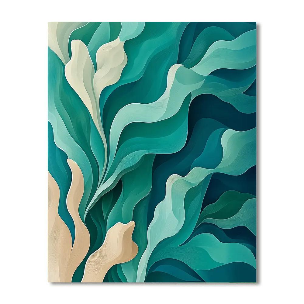 Leonardo Da Vinci Inspired Mysteries Of The Deep  DIY Paint By Numbers