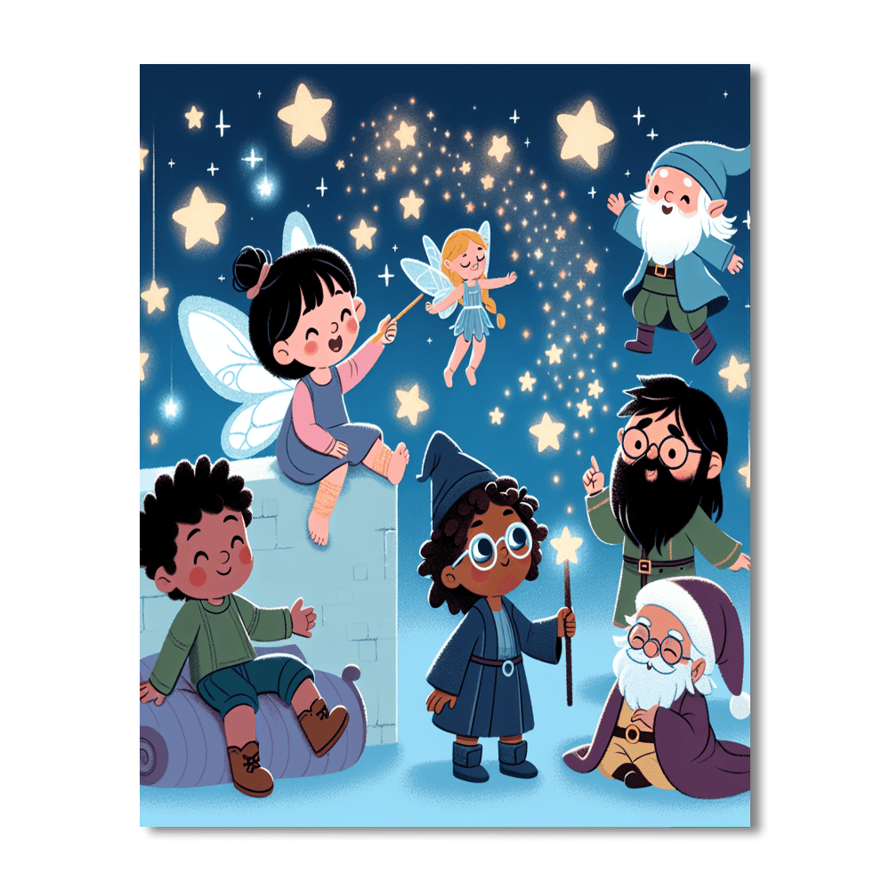 Starlit Dreamland Voyage Paint By Numbers Kits