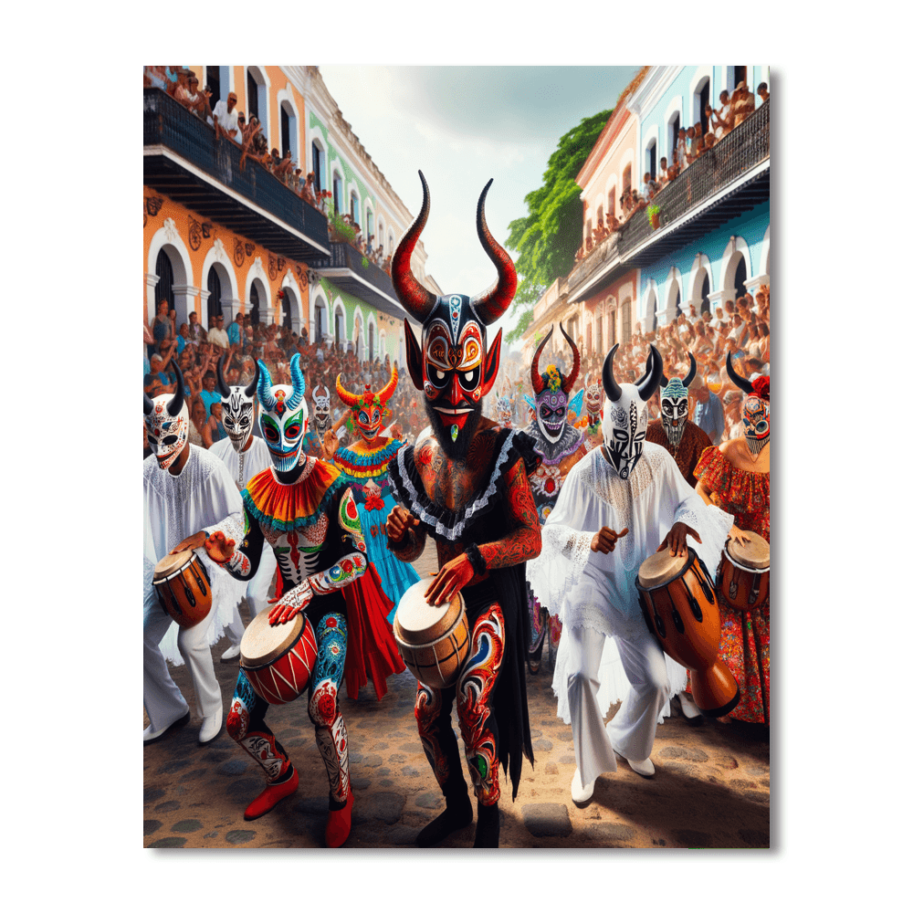 Diablos Danzantes - Venezuela Paint By Number