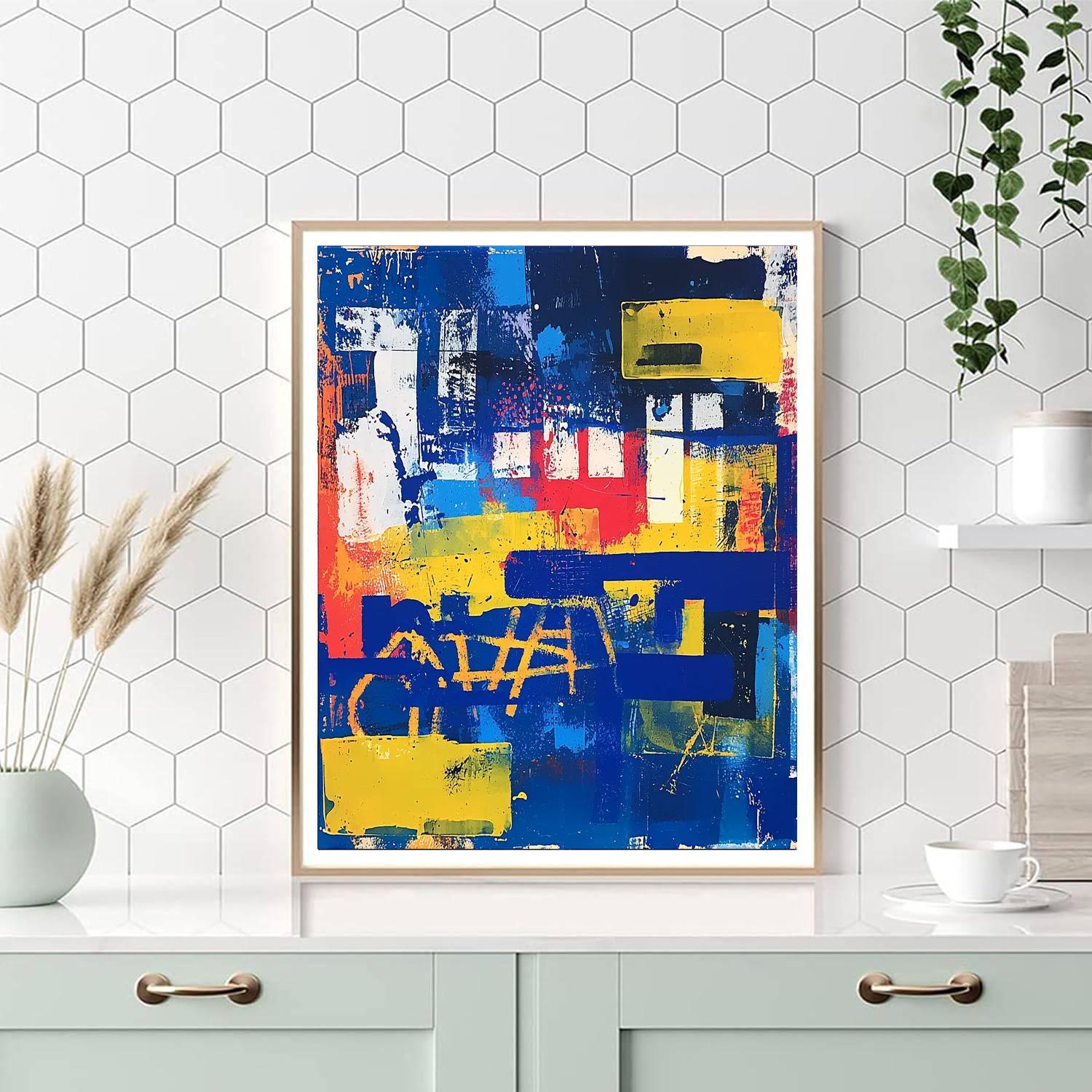 Jean-Michel Basquiat Inspired Echoes Of Freedom  Paint By Color