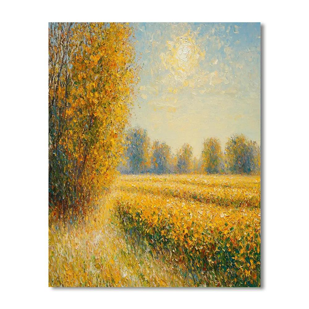 Claude Monet Inspired The Glorious Harvest  Paint By Numbers Kits