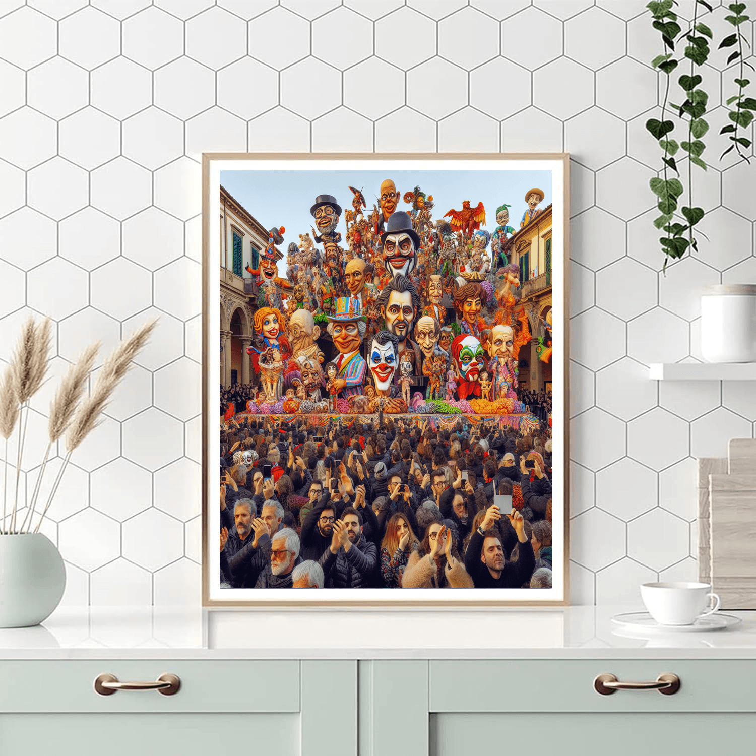 Carnival Of Viareggio - Italy Paint By Numbers Kits