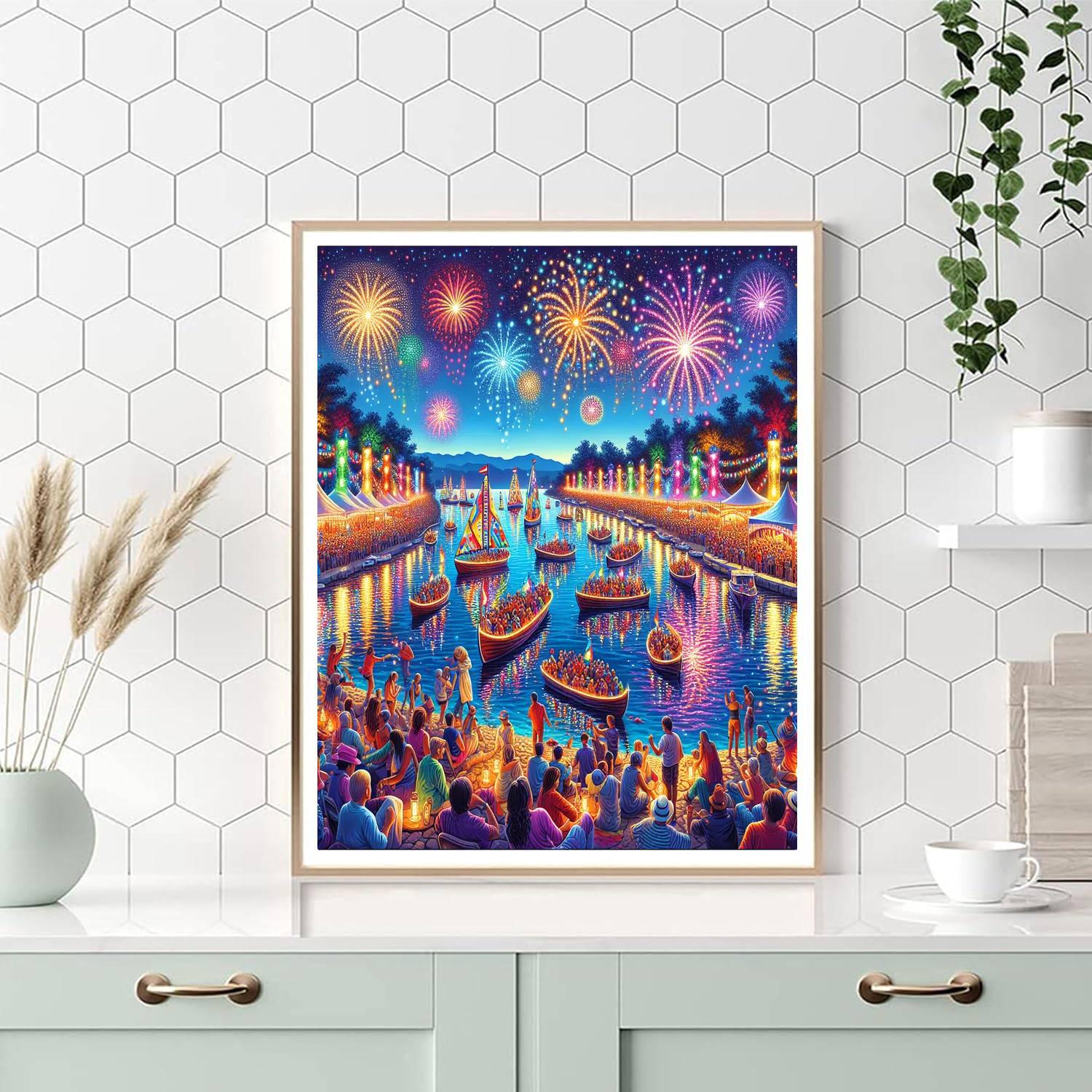 The Venetian Festival - Usa Numbered Painting Kits