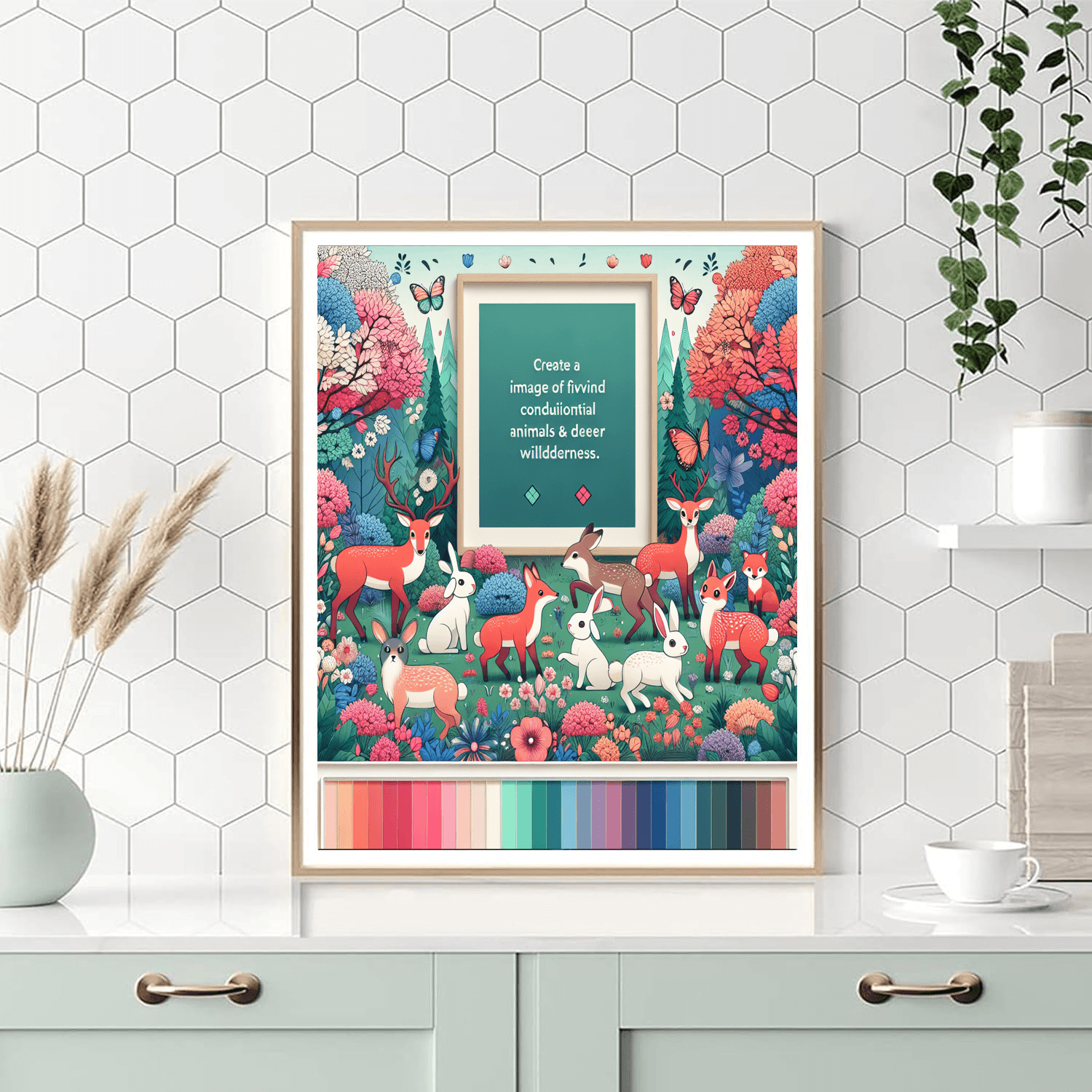 Enchanting Woodland Adventure Numbered Painting Kits
