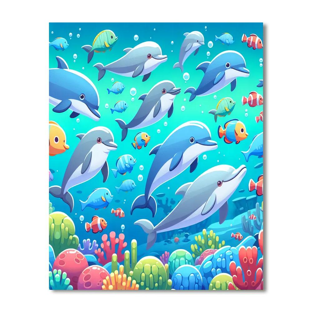 Exciting Ocean Expedition Numbered Painting Kits