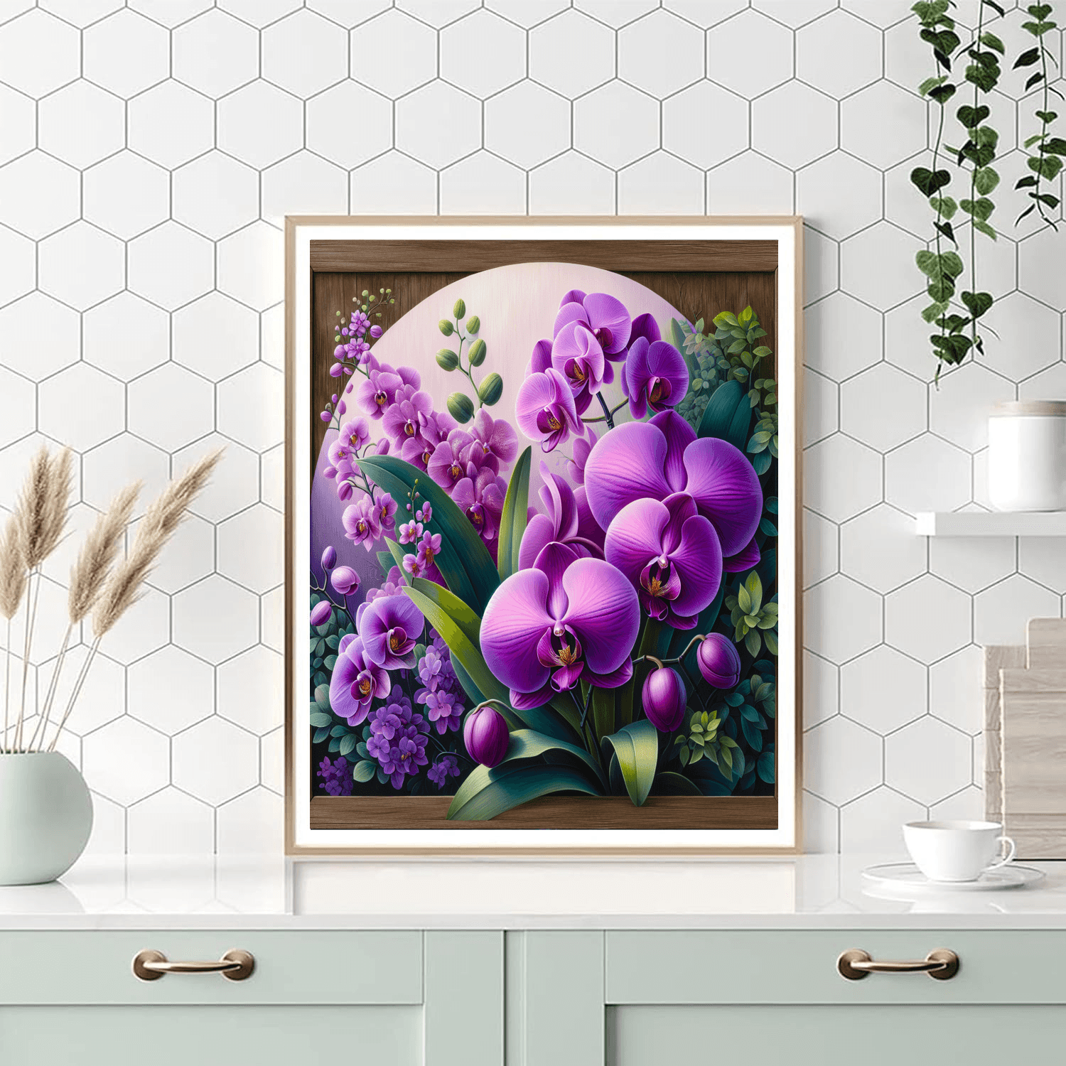 Radiant Orchid Dream Painting By Numbers Kit