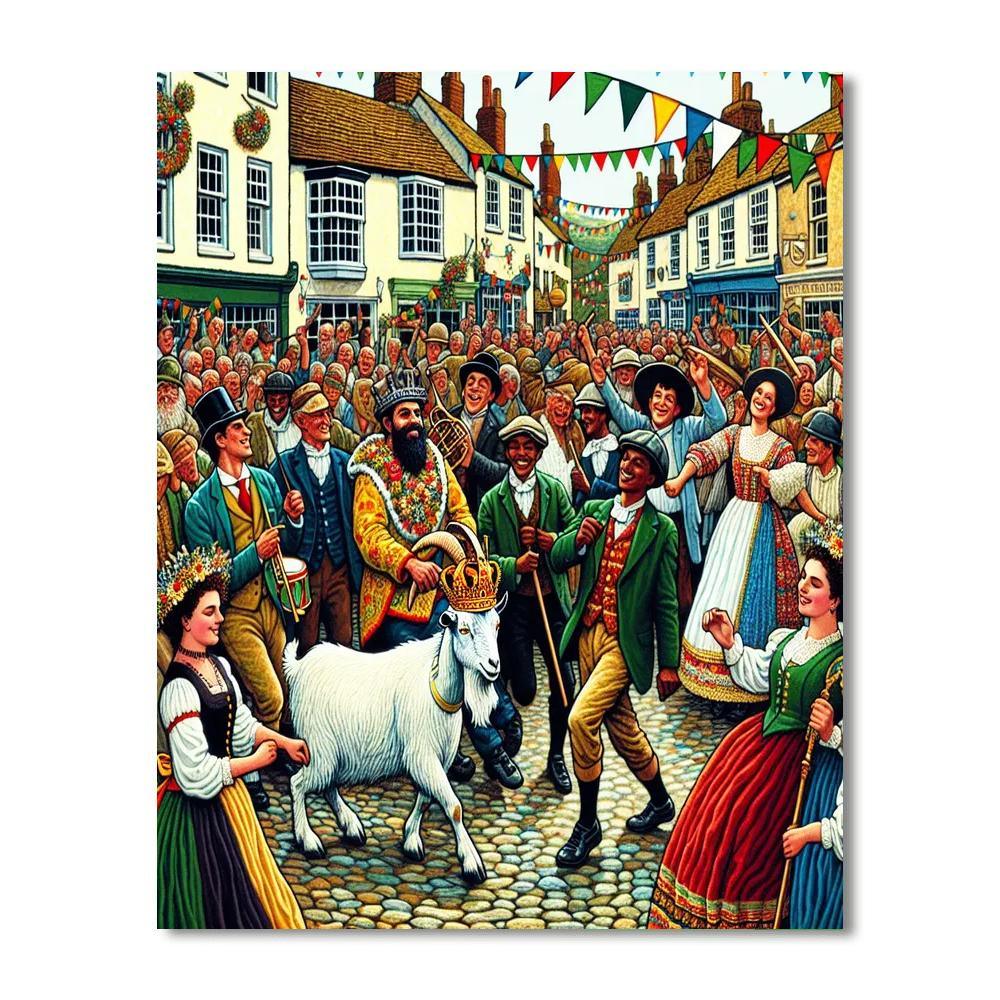 Puck Fair - Killorglin Number Painting