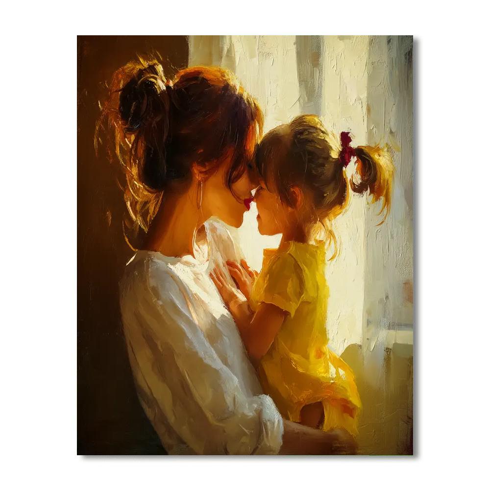 Embrace Of The Morning Sun DIY Paint By Numbers