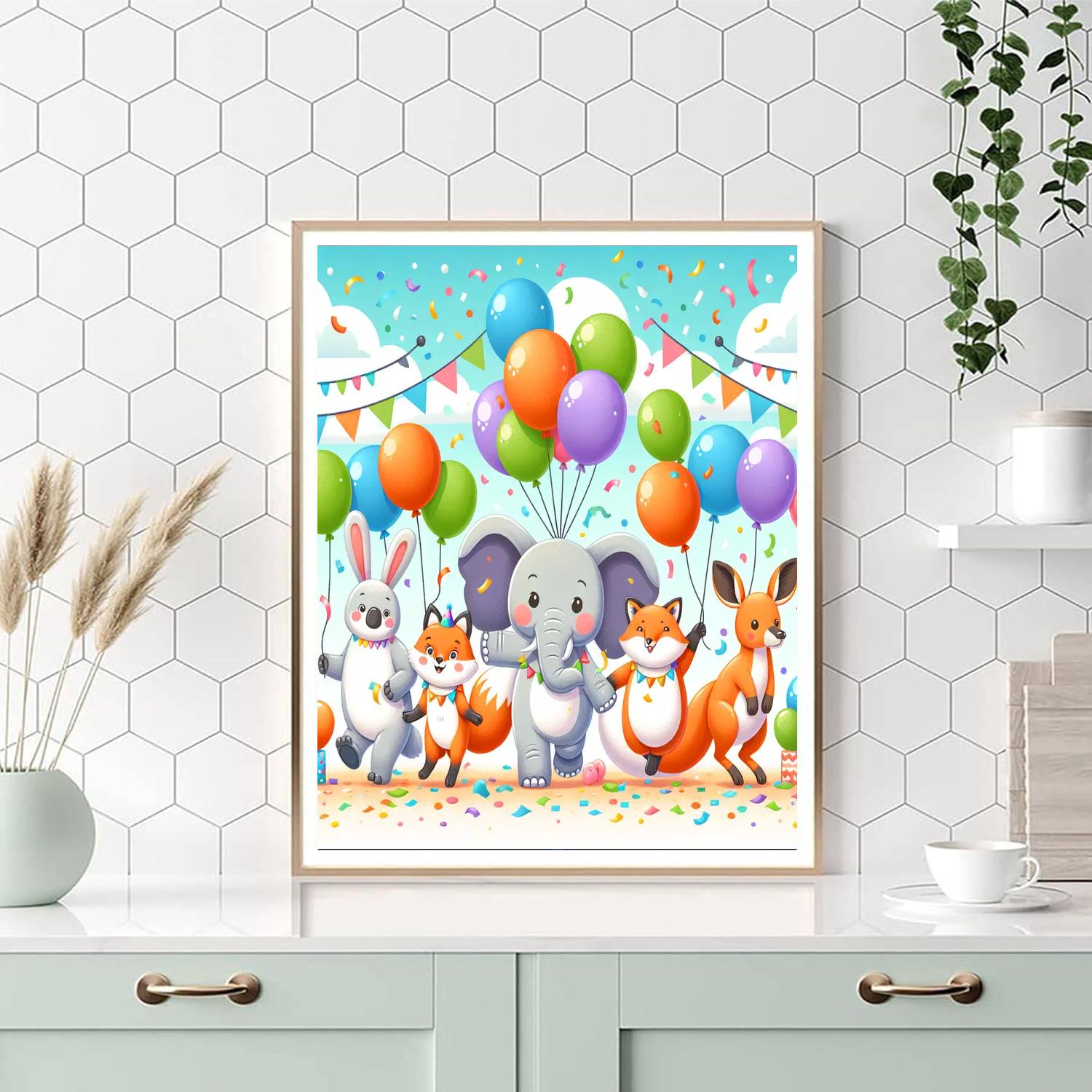 Sunny Day Parade Numbered Painting Kits