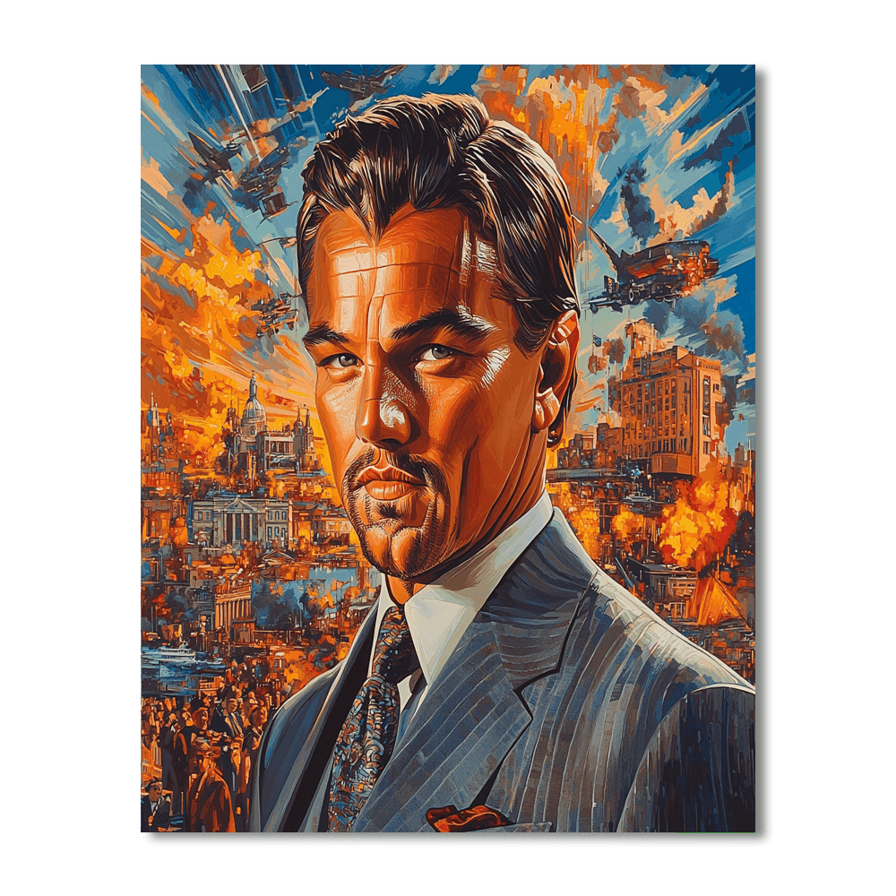 Leonardo Dicaprio: The Visionary Journey Of A Film Legend Paint By Numbers