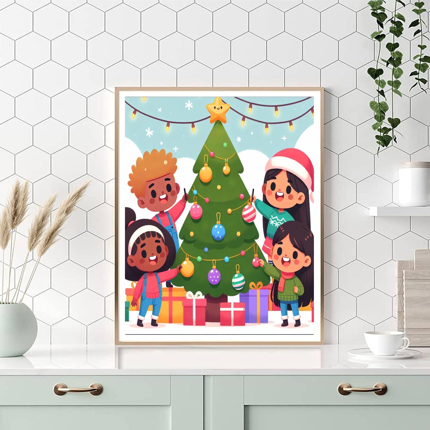 Magical Holiday Celebrations Paint By Numbers