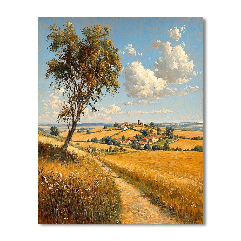 Jean-François Millet Inspired Idyllic Farm Life  Paint By Numbers